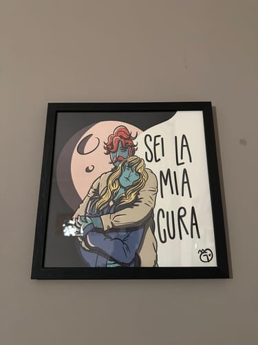 Customer photo review of Stampa Autografata - Sei la mia cura