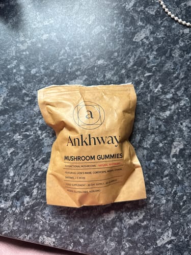Customer photo review of Mushroom Gummies