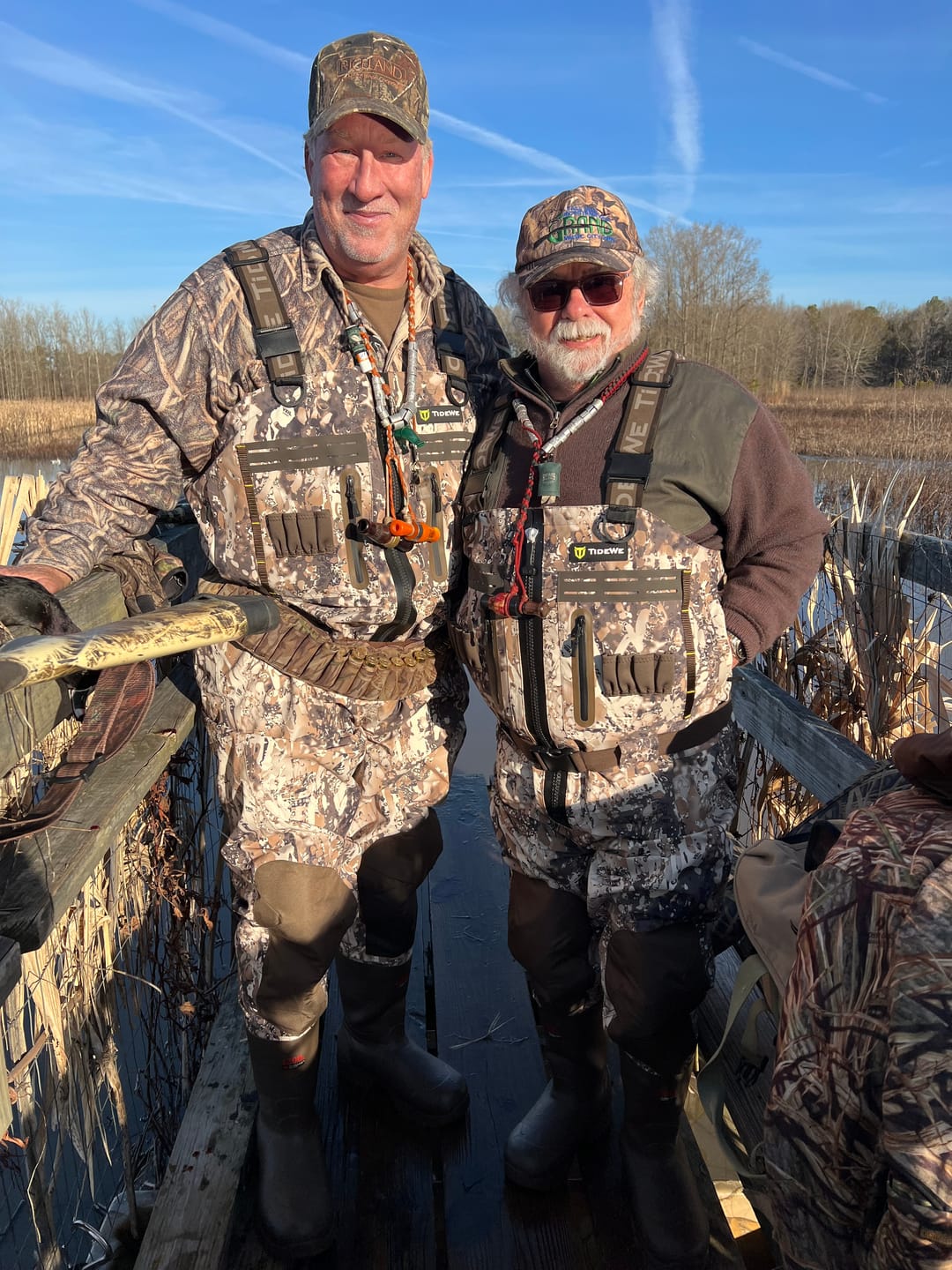 Customer photo review of QuestWade Elite Comfort Zip Breathable Waders