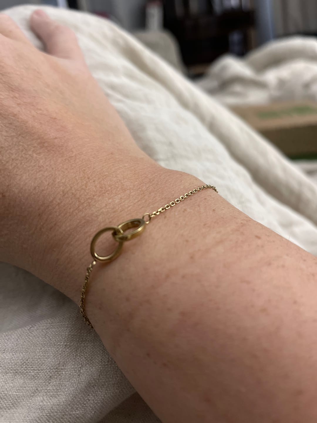 Customer photo review of Linked Bracelet