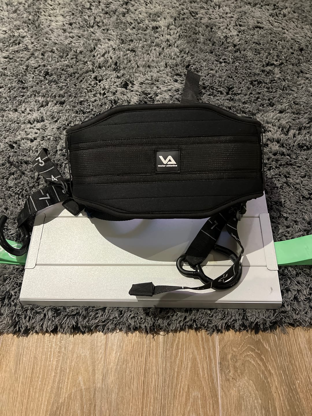 Customer photo review of Split Squat Resistance Band Belt