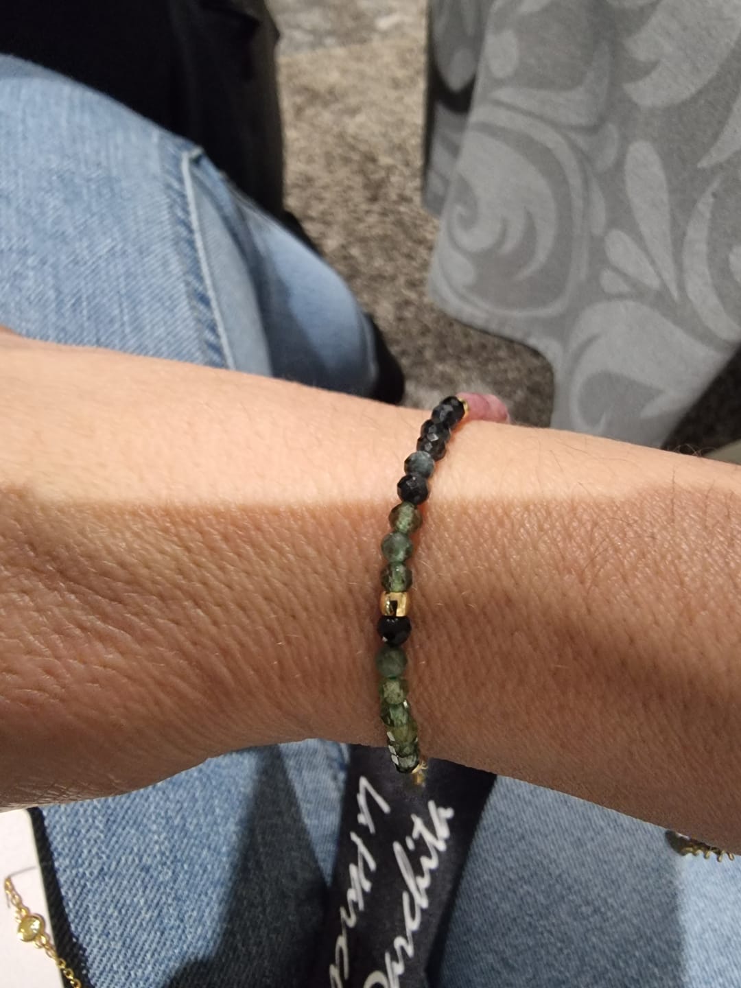 Customer photo review of Pulsera Murano Color