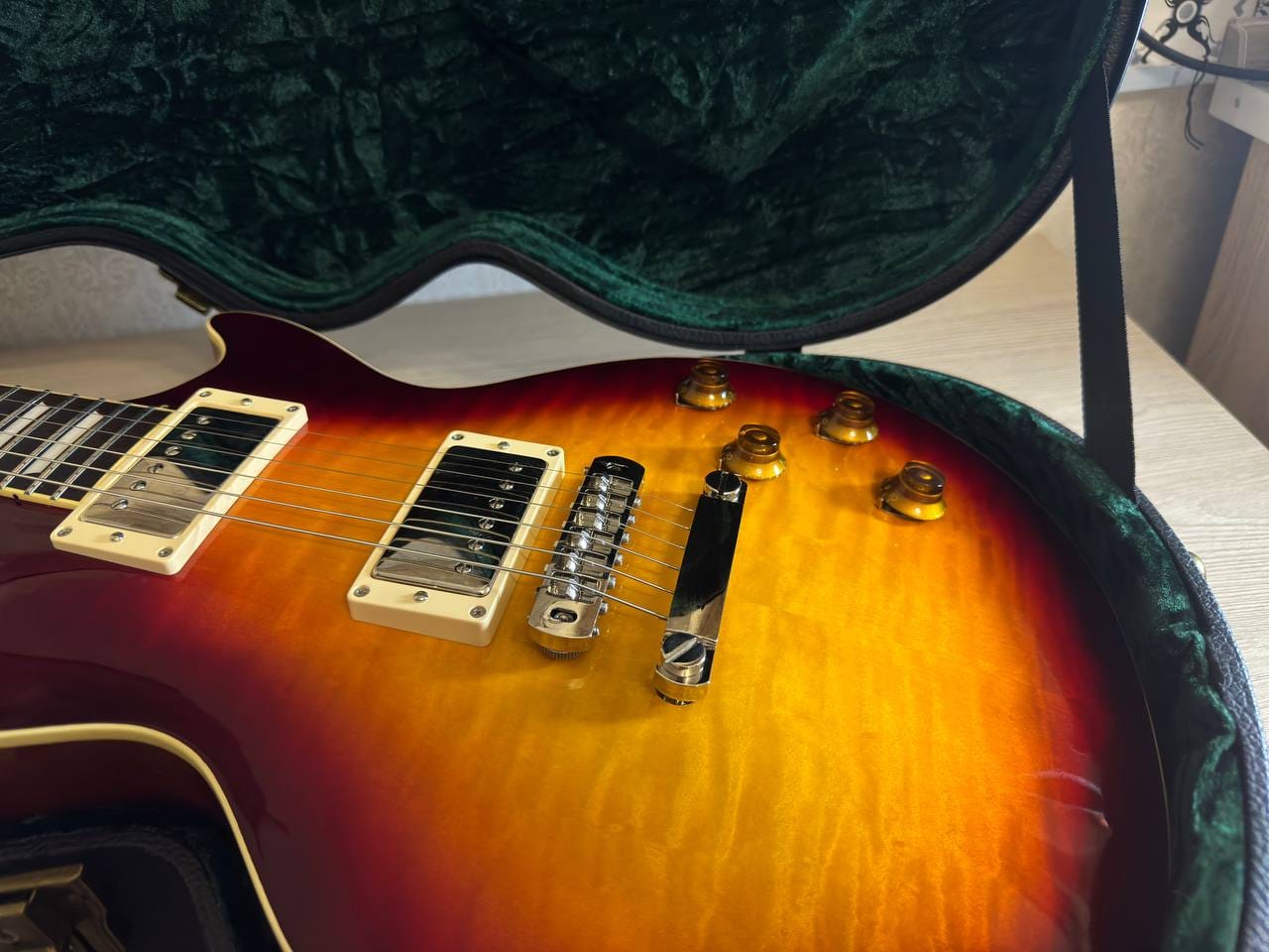 Customer photo review of 6 String Tone-A-Matic Guitar Bridge