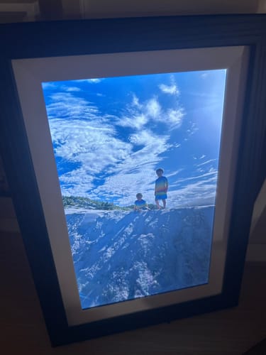 Customer photo review of Digital Photo Frame