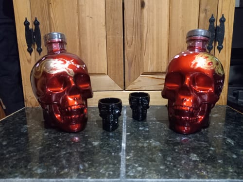 Customer photo review of Crystal Head Vodka Lunar New Year Bundle Set (Year Of Dragon & Snake 2025)