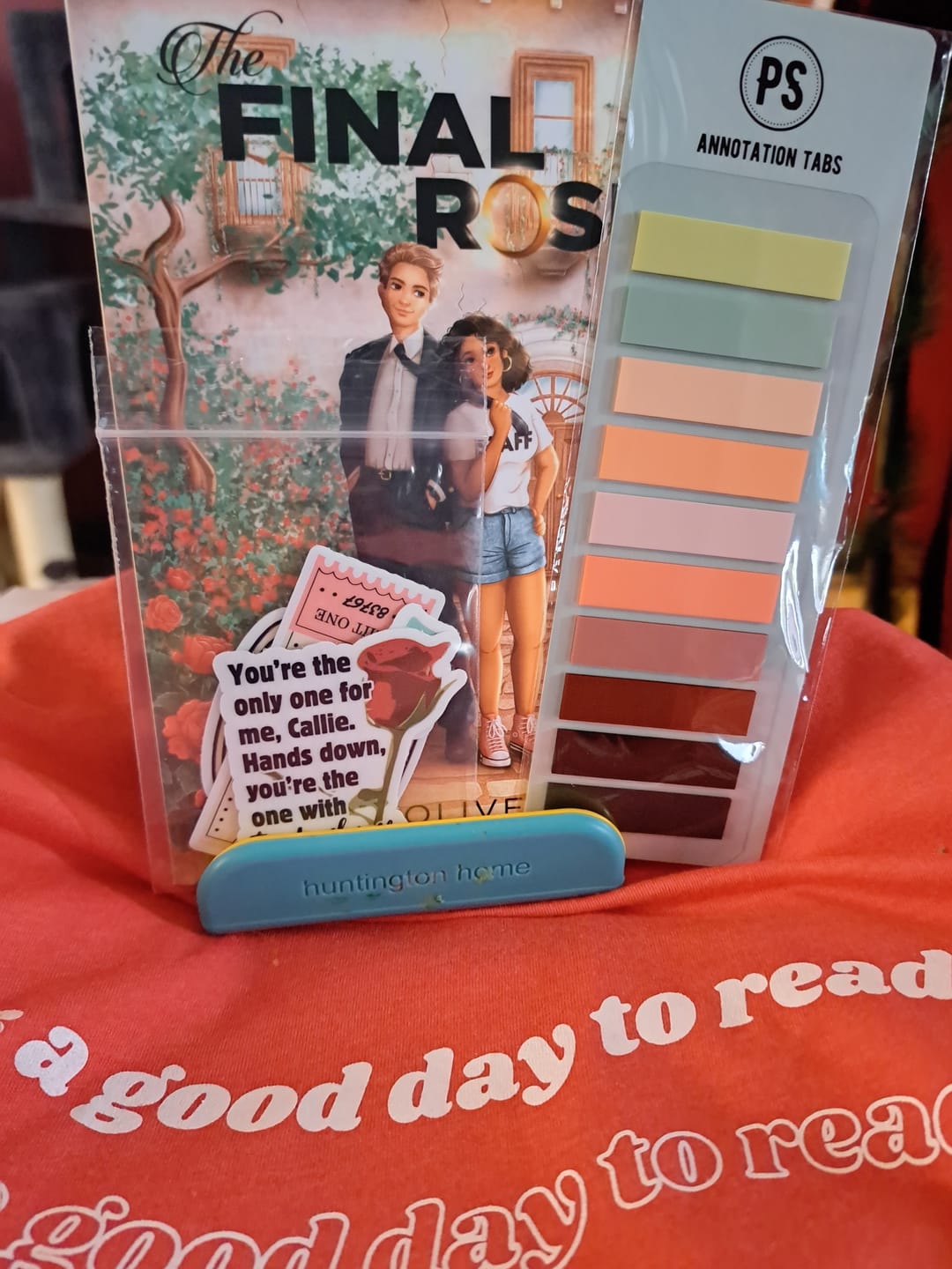 Customer photo review of probably smut book club subscription