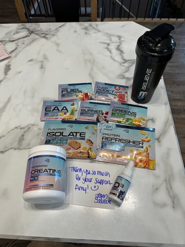 Customer photo review of Believe Shaker