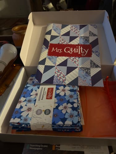 Customer photo review of Mrs Quilty Subscription Box