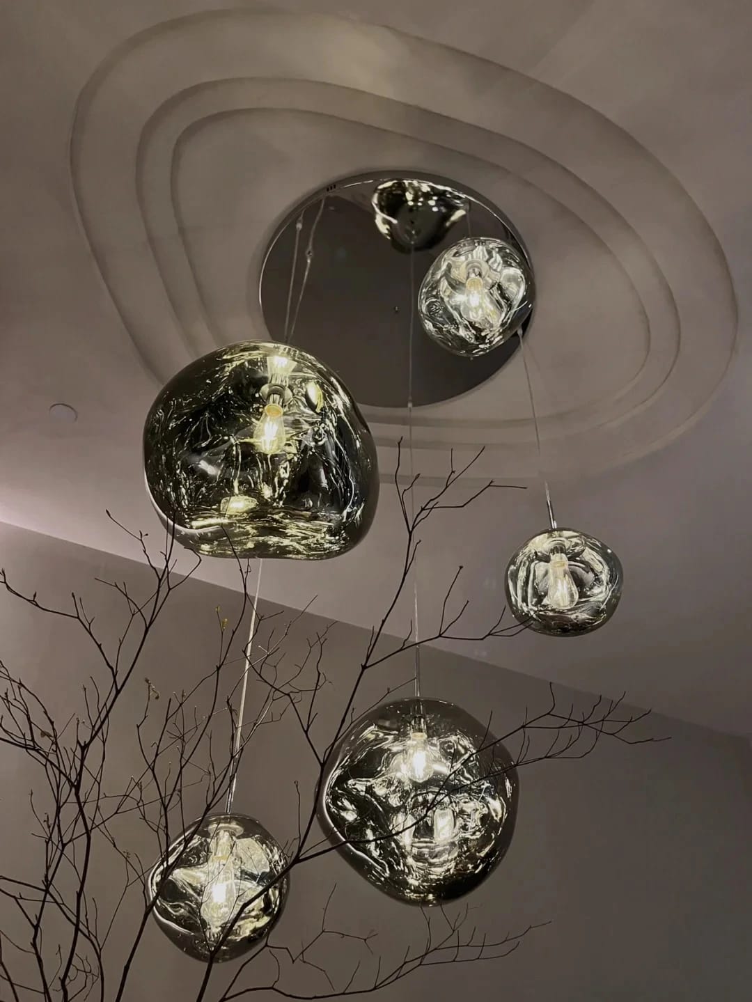 Customer photo review of Lava Pendant Light