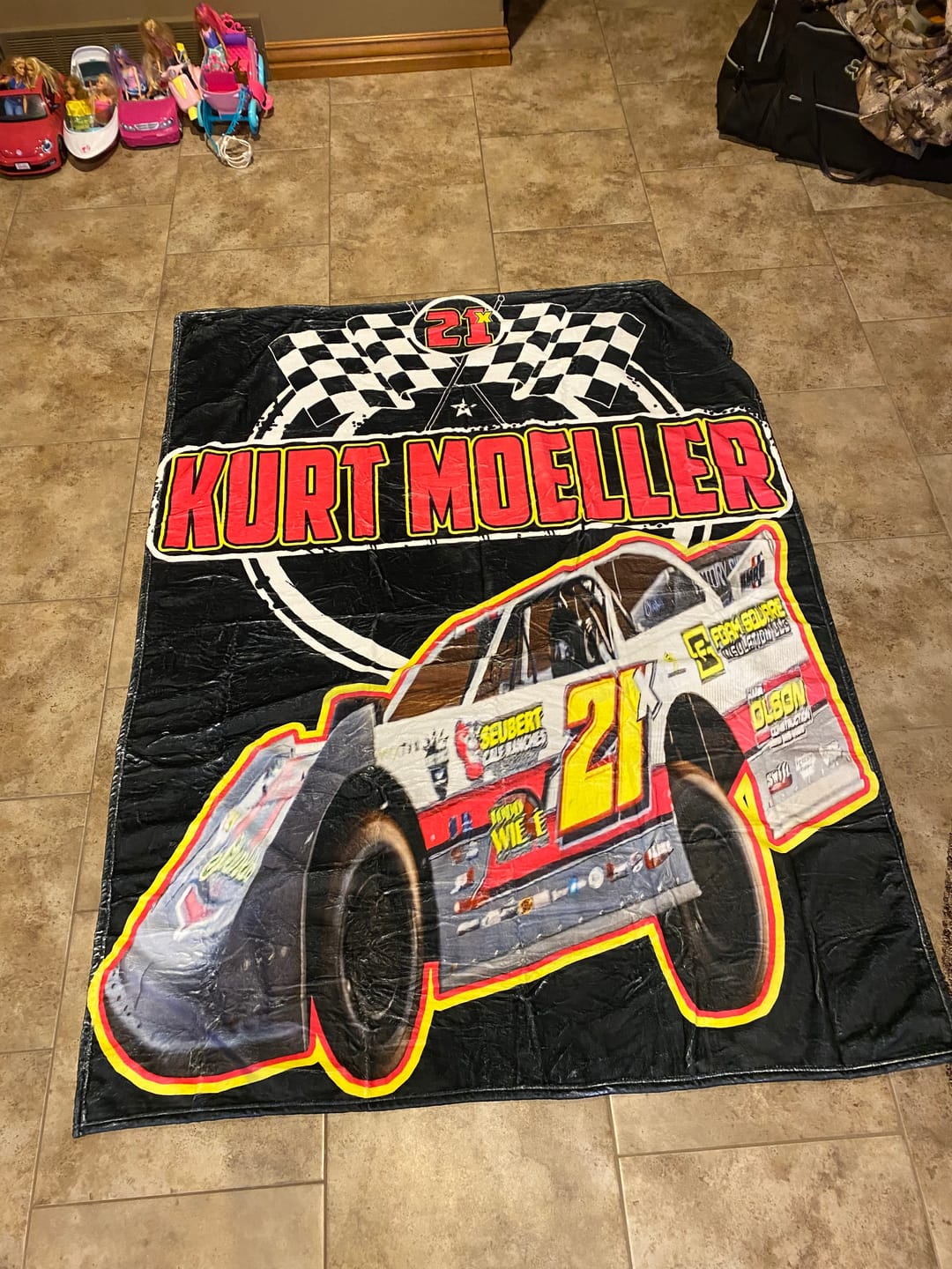 Customer photo review of Custom Late Model Blanket