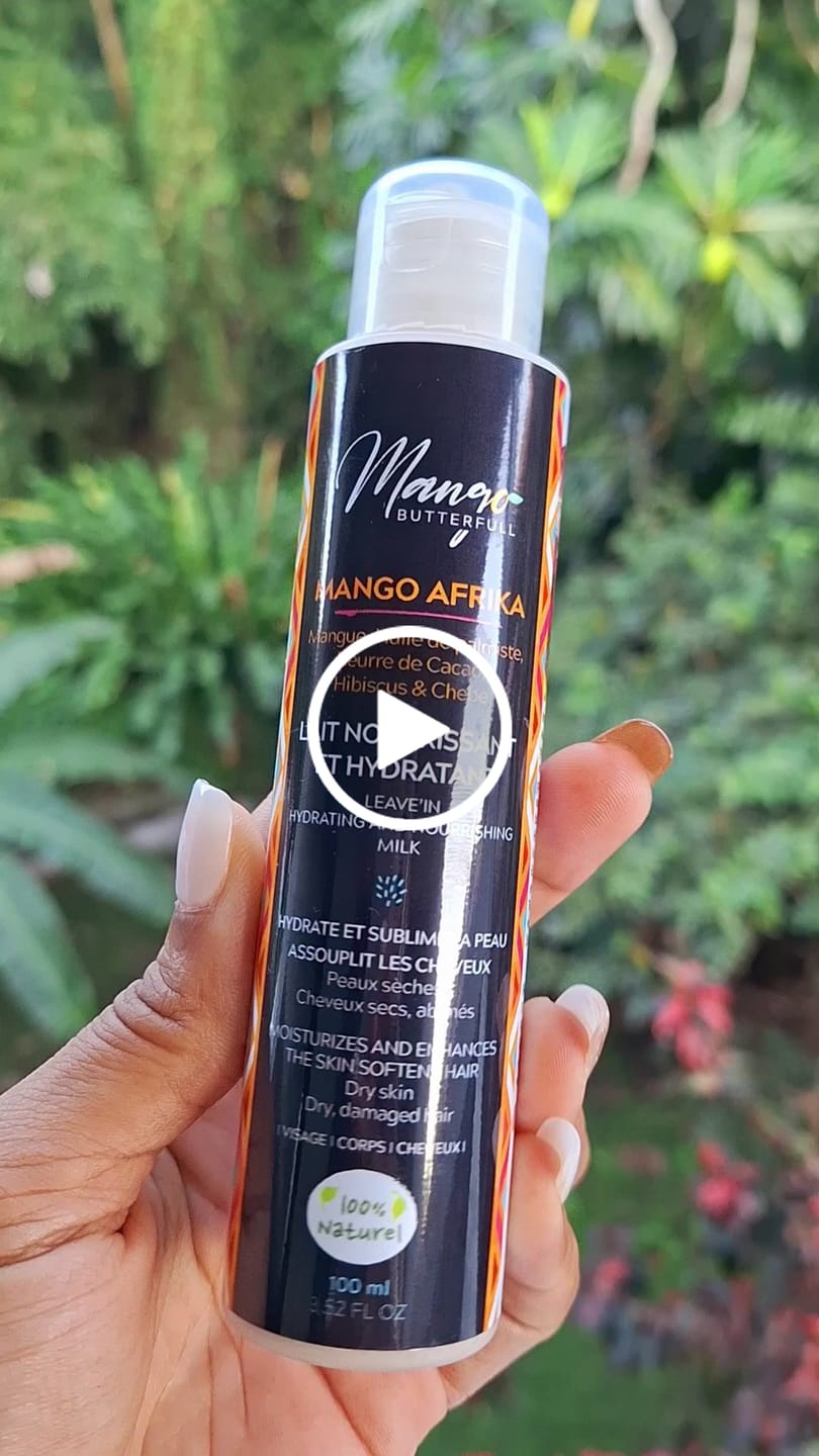 Customer video review of Lait hydratant et nourrissant -  Mango AFRIKA