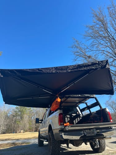 Customer photo review of OPENROAD  270 Free Standing Awning for Camping