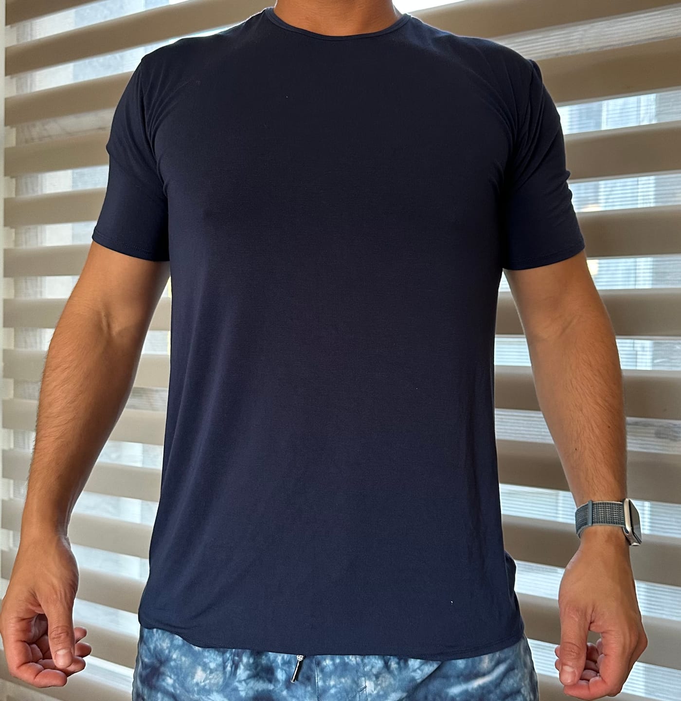 Customer photo review of Polera de Bambú Ultra Suave Back in Time