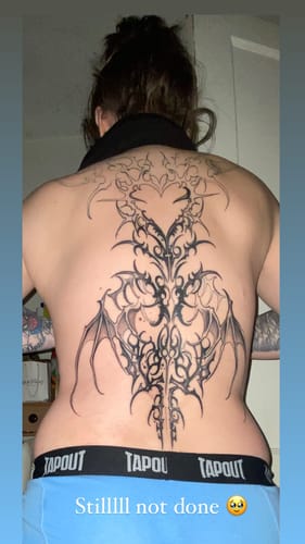Customer photo review of Signature Tattoo Numbing Cream