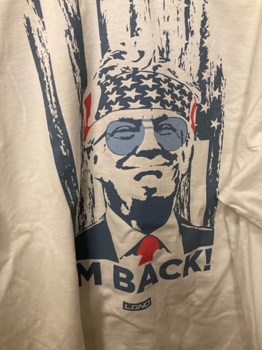 Customer photo review of America's Hero Tee - White