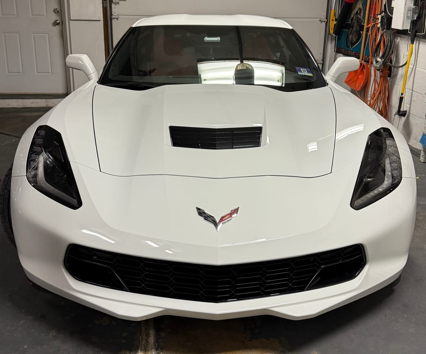 Customer photo review of Corvette C7 Front Bumper Grill