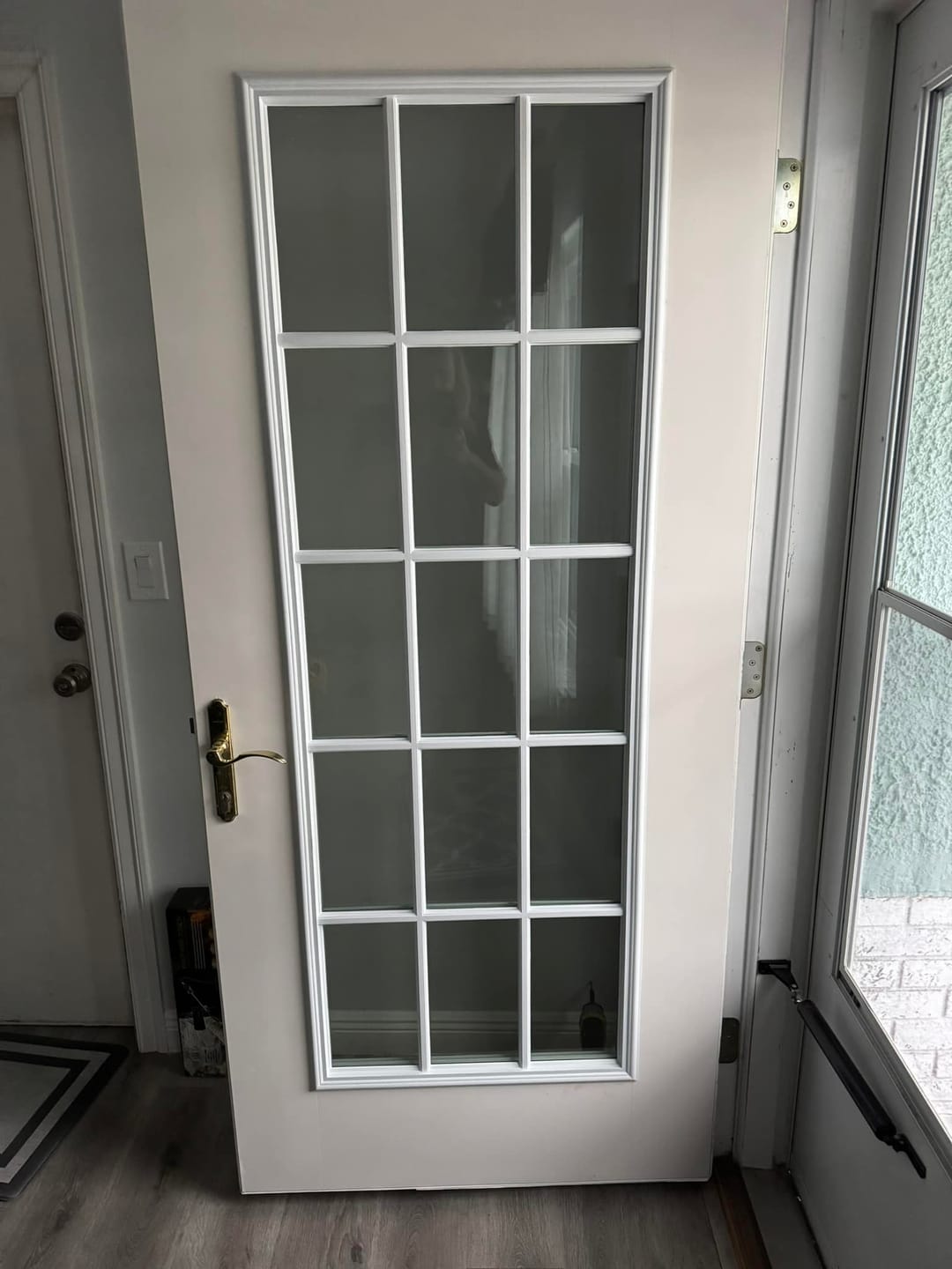 Customer photo review of Clear 15 Lite Glass and Frame Kit (Full Lite)