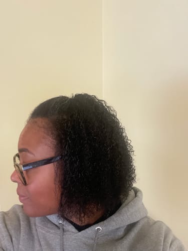 Customer photo review of Aloequench Flaxseed Coiling Jelly