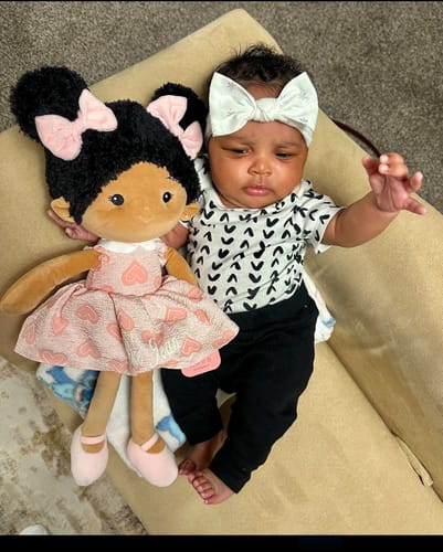 Customer photo review of Personalized Sweetheart Girl - Tanned