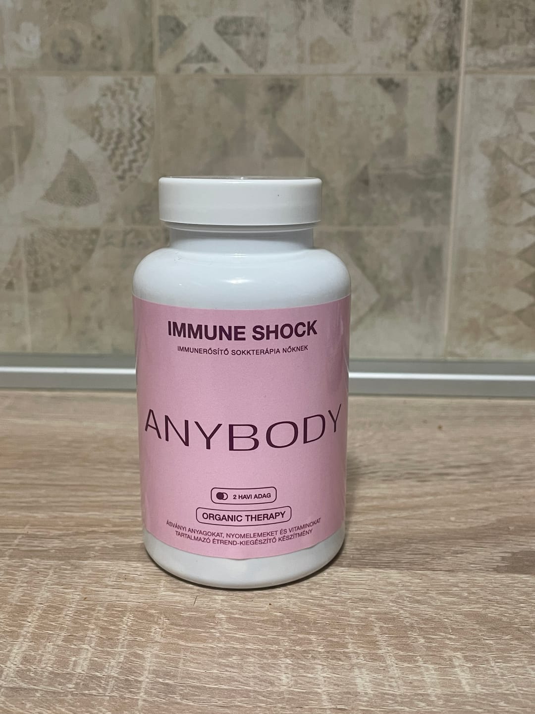 Customer photo review of Anybody IMMUNE SHOCK Nőknek 60x