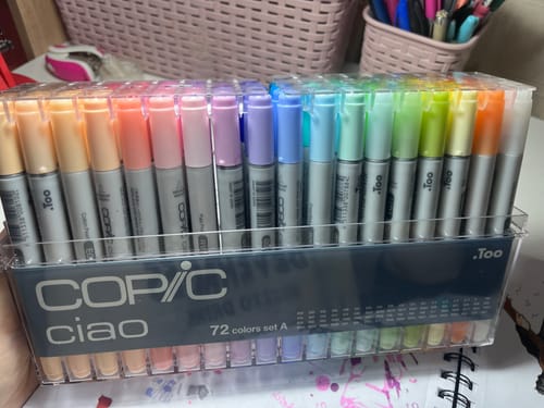Customer photo review of Copic Ciao - Set 72 Marcadores Color A