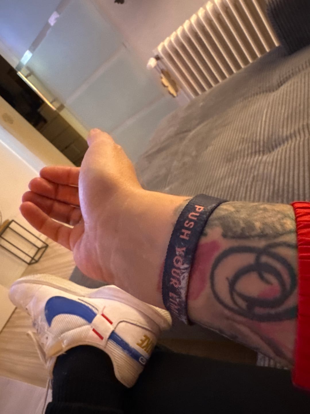 Customer photo review of Push Your Limits - Elastisches Armband