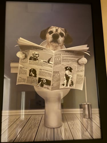 Customer photo review of Important meeting- Personalized poster