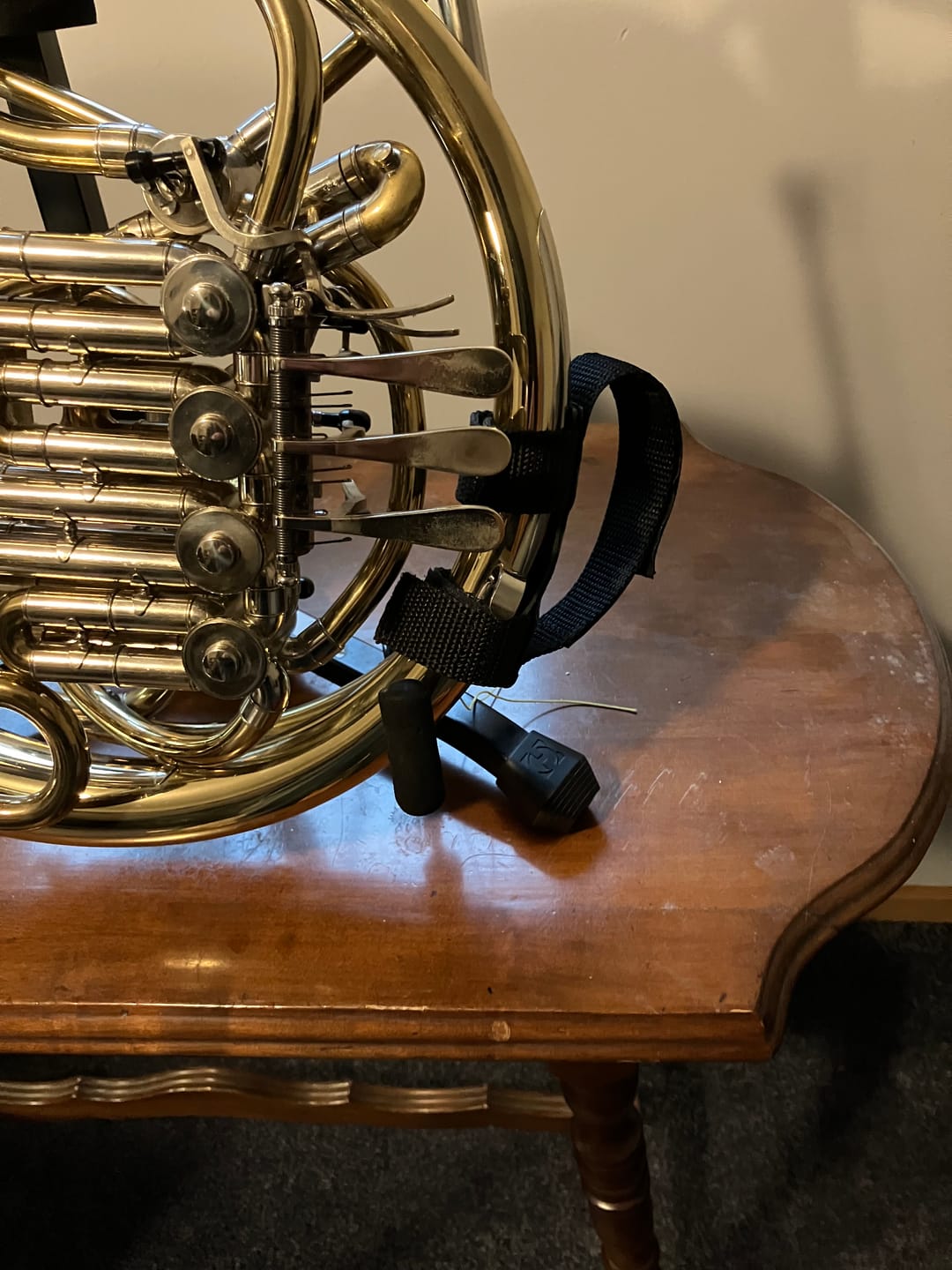 Customer photo review of The "Fhrap" French Horn Holding Strap