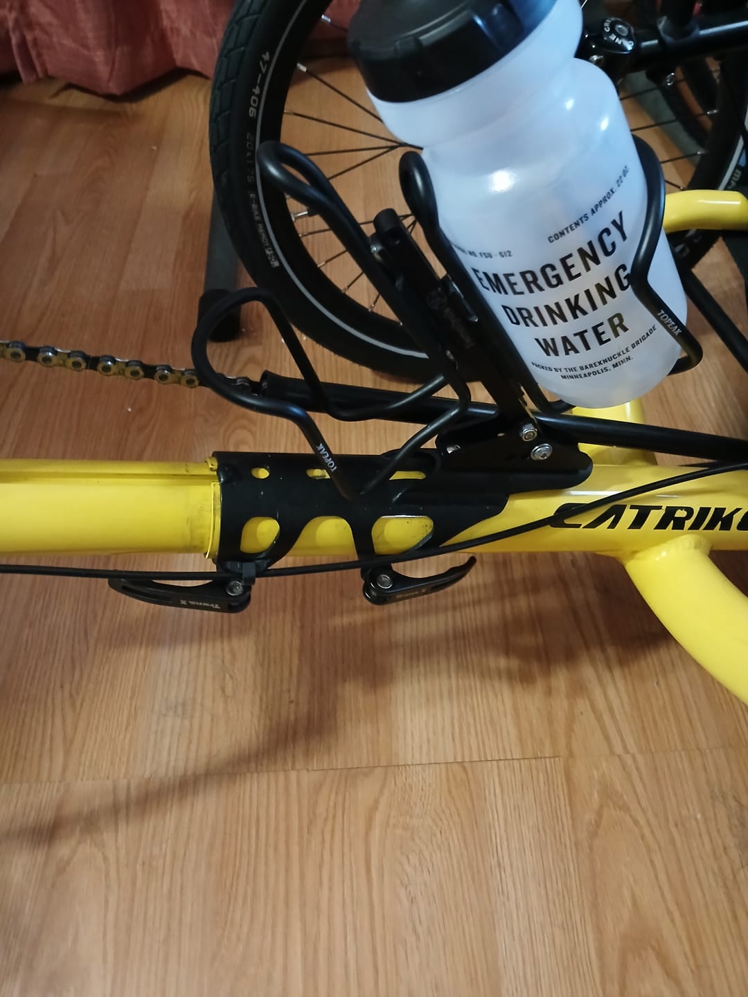 Customer photo review of Adjustomatic Bottle Mount