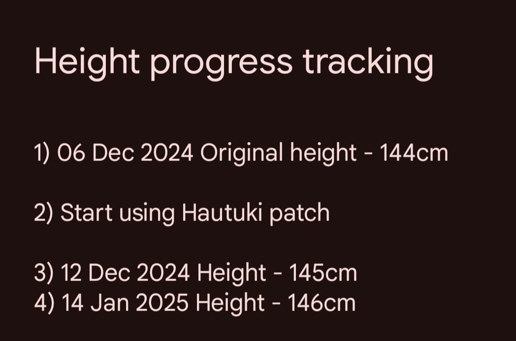 Customer photo review of HAUTUKI Growth Support Patch - 1 Month Supply (1Box)