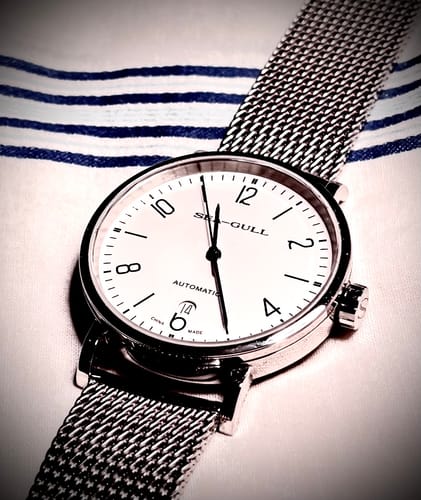 Customer photo review of Business | Couple Watch | Calendar | 40mm/34mm