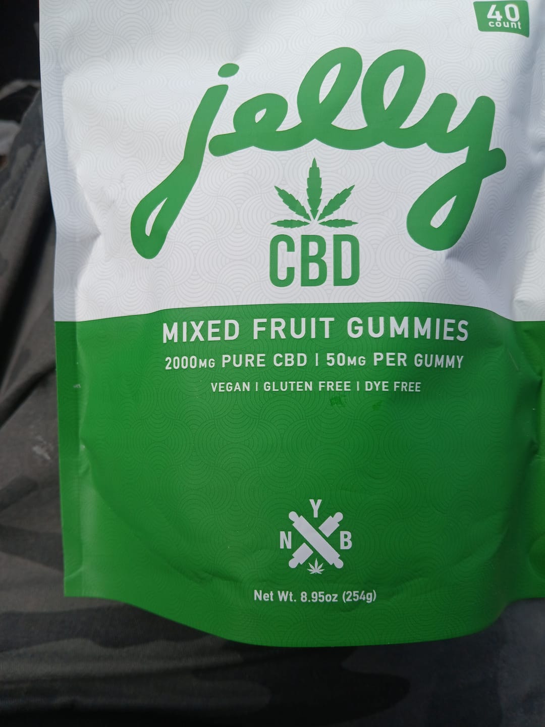 Customer photo review of Jelly CBD Gummies