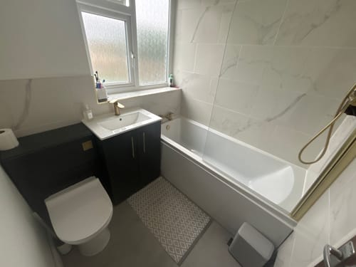 Customer photo review of Deco Square 1100mm Combination Packs - Soft Black