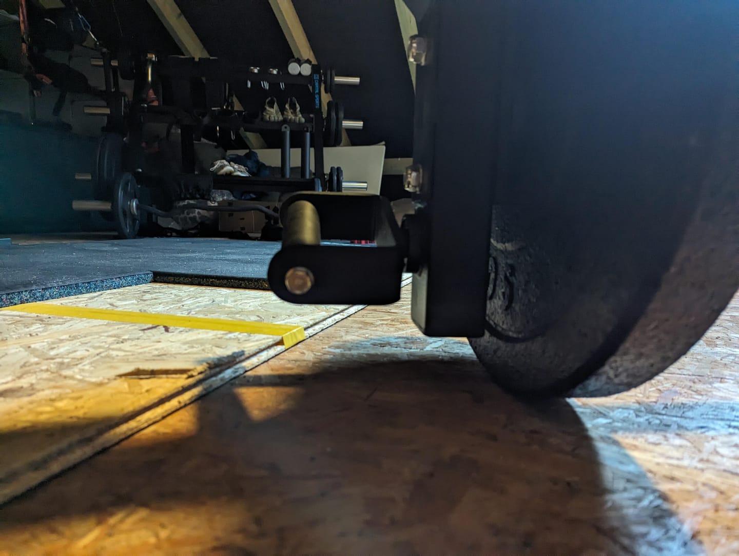 Customer photo review of T-Platform Clean & Jerk Landmine Attachment