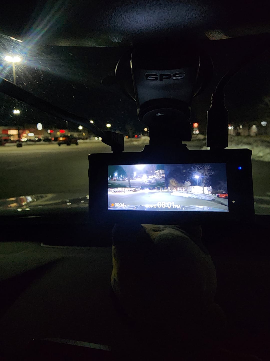 Customer photo review of Redtiger F7NT Touch Screen 4K Dual Dash Cam