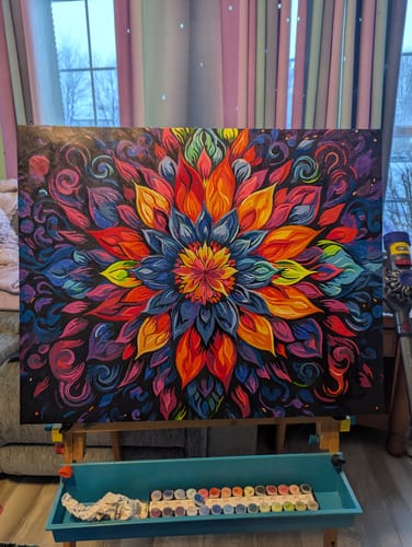 Customer photo review of Trippy Floral Ensembles