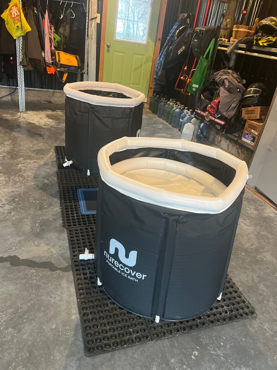Customer photo review of nurecover Pod - Pro Ice Bath Bundle