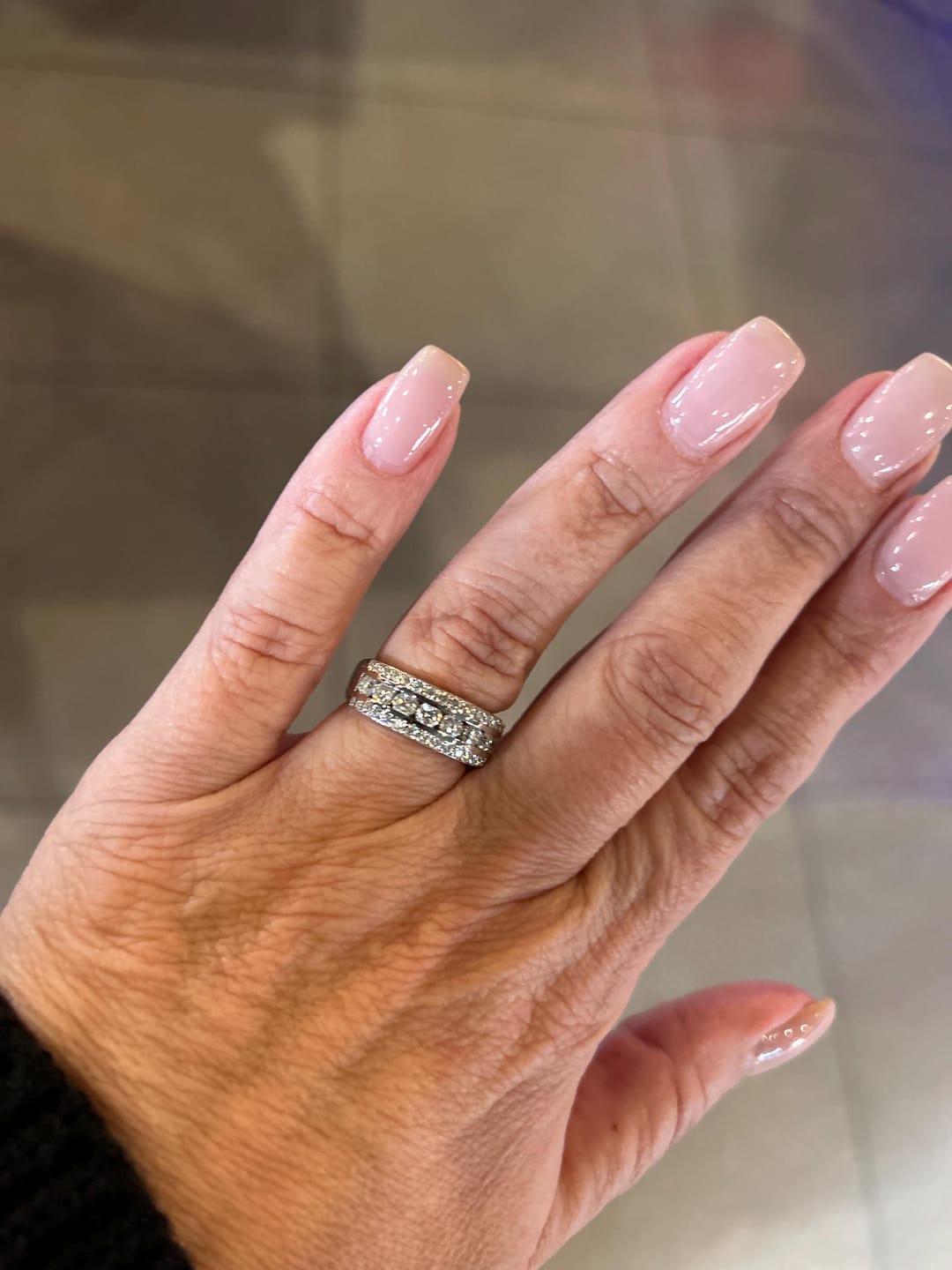 Customer photo review of Deco Brilliance Ring