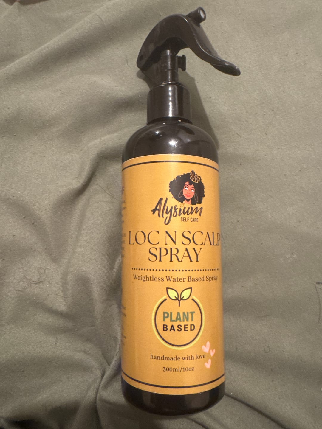 Customer photo review of Plant Based Loc & Scalp spray