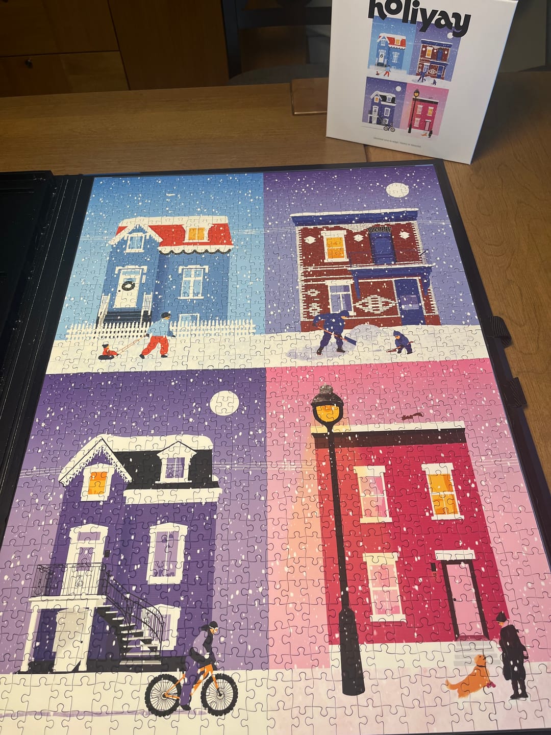 Customer photo review of Snowy in Montreal