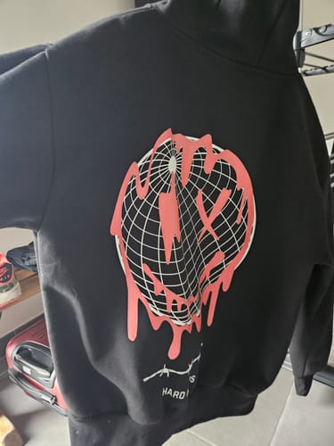 Customer photo review of Smiley World (Oversized Hoodie)