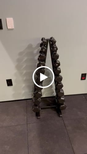 Customer video review of Kit 7 Estação De Musculação Mega Rack Full Com Polia Móvel Flutuante 82Kg