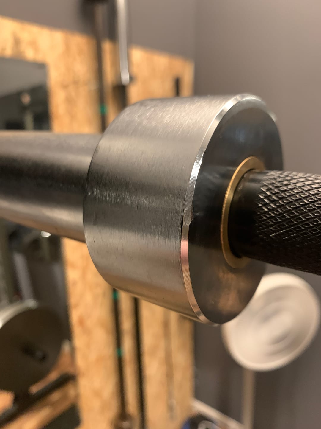 Customer photo review of Original 2029 Power Bar, Black Shaft & Chrome Sleeves