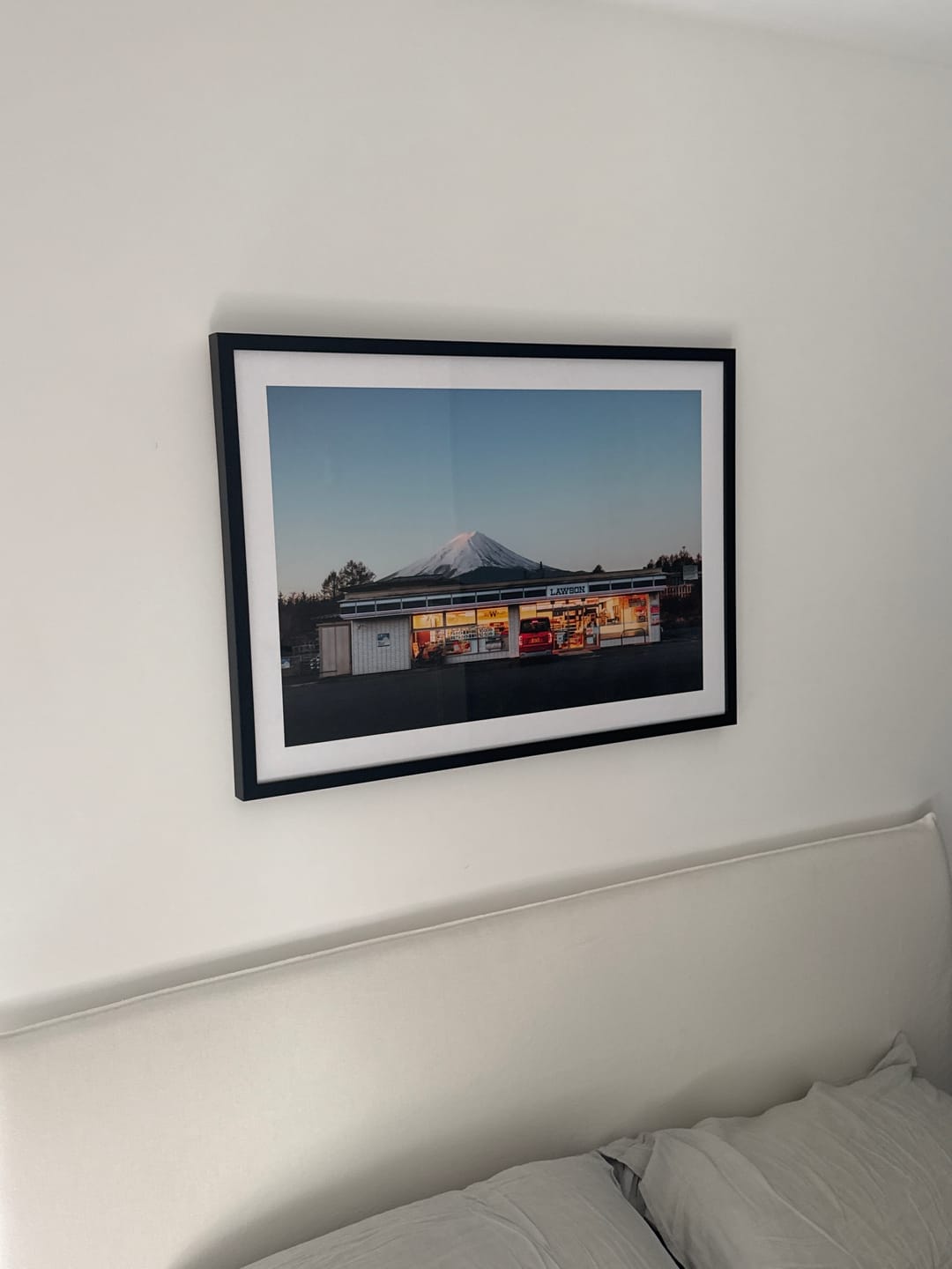 Customer photo review of Mt Fuji Lawson Blue Hour