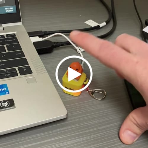 Customer video review of Quackey - Fidget Toy that Quacks!