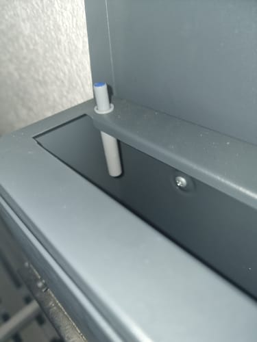 Customer photo review of Absenkautomatik für Briefkastendeckel