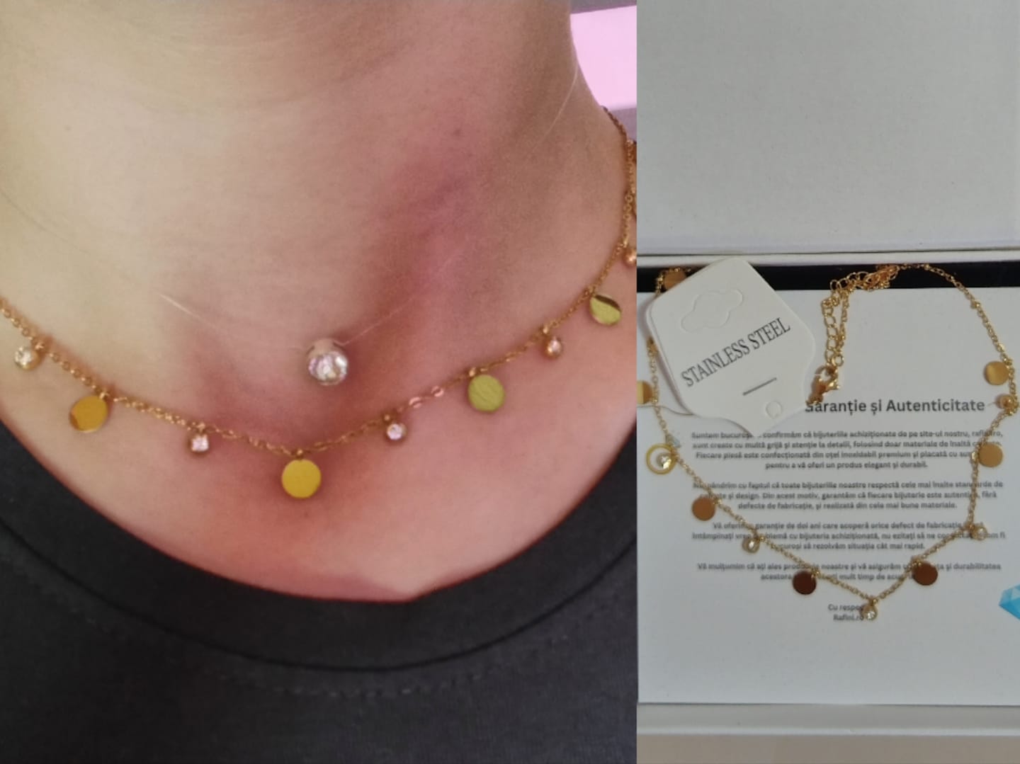 Customer photo review of Lantisor Golden Drops