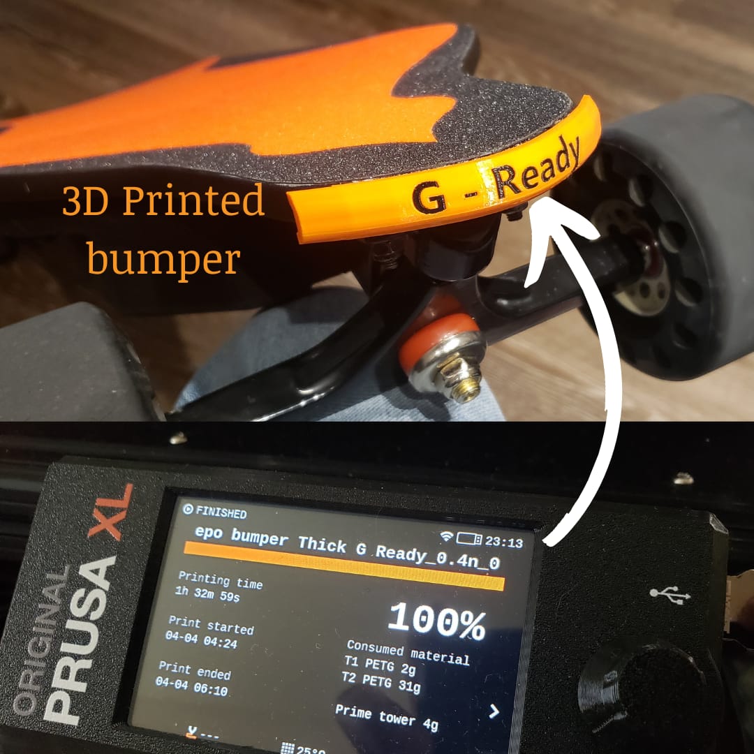 Customer photo review of Electric Skateboard Drive Belt