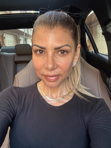 Customer photo review of Collagen Night Wrapping Mask