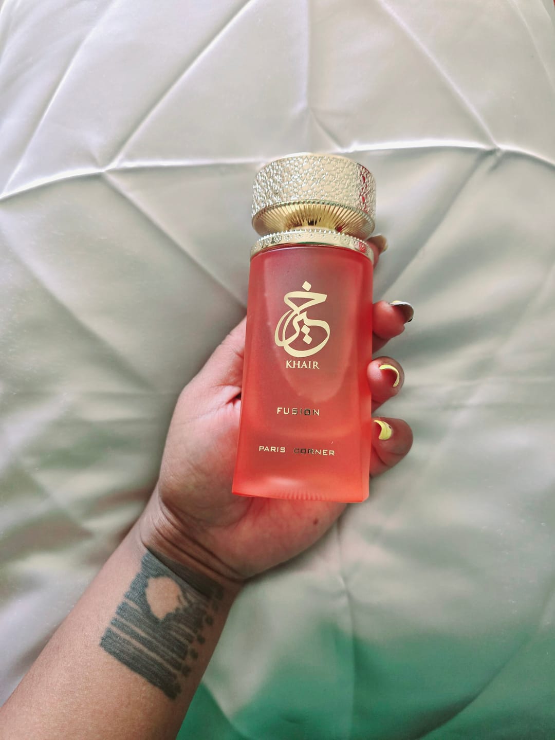 Customer photo review of Khair Fusion Paris Corner Eau De Parfum 100ml